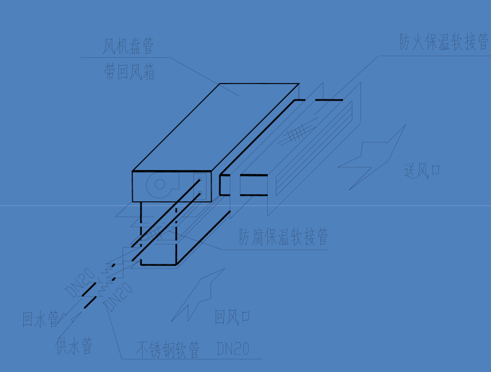 風(fēng)機(jī)盤管安裝技術(shù)要求、示意圖與節(jié)點(diǎn)說明